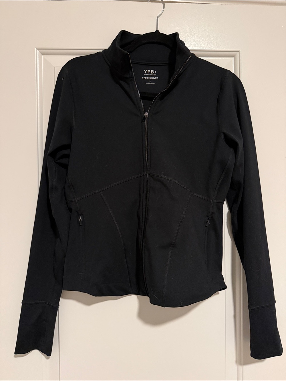 YPB Women's Black Full-Zip Utility Jacket